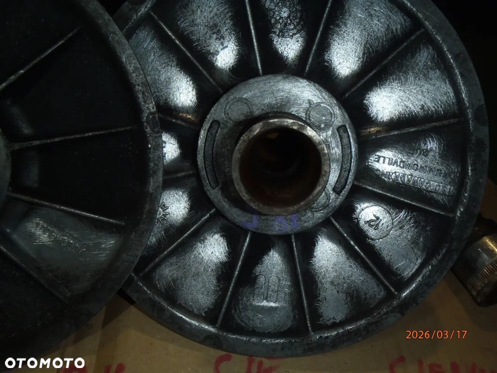 koło wałek stożek trzpień talerz tuleja mocowanie z wariator wariatora aixam 400 500 city ligier js ch26  microcar chatenet ixo ixtoo nova greca italcar town kubota lombardini progres - 21