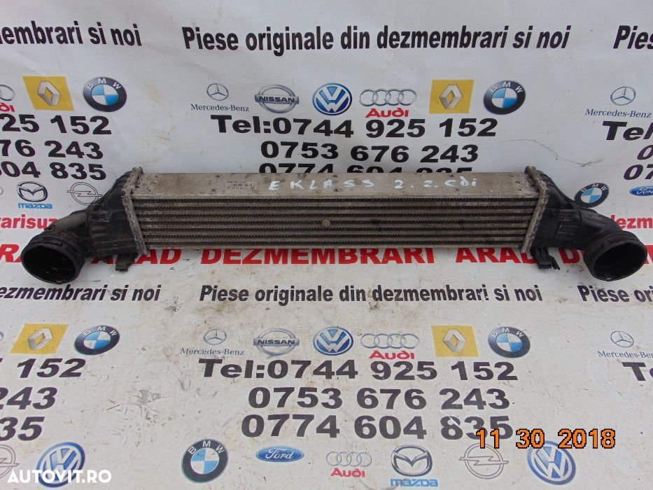 Radiator intercooler Mercedes E Class W211 2.2CDI intercooler E Class - 1