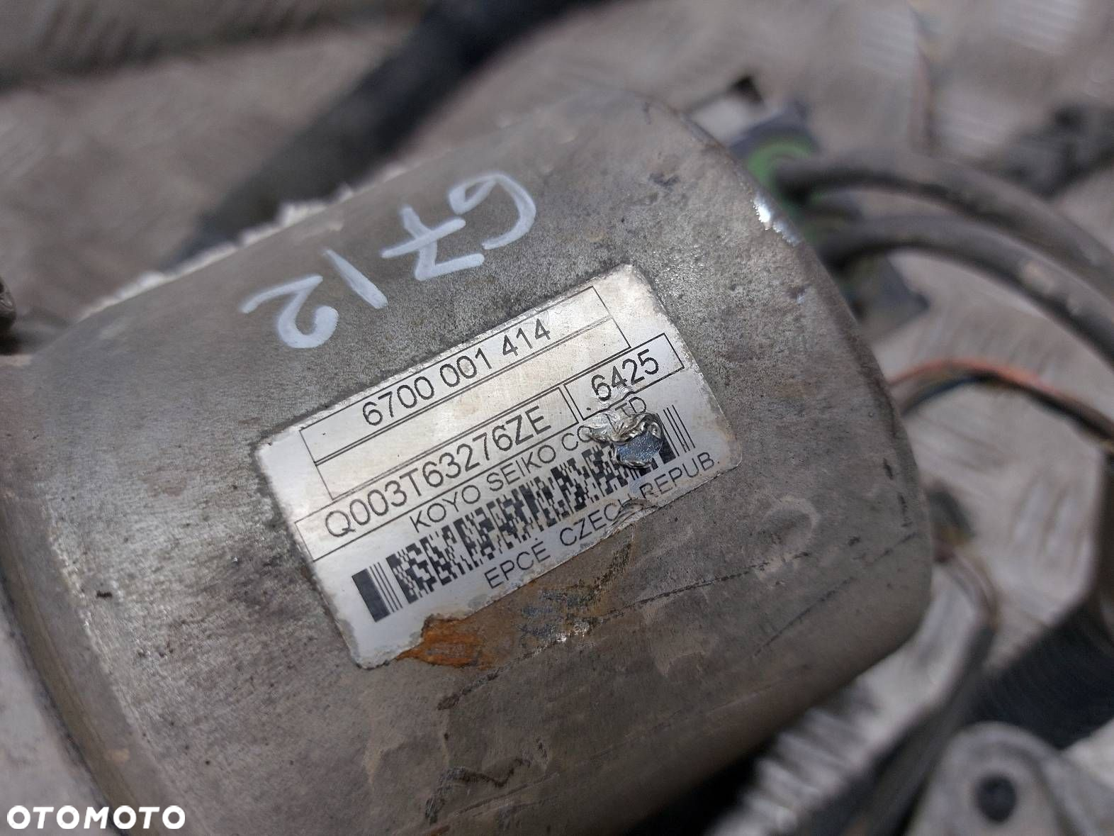 MAGLOWNICA PRZEKŁADNIA KIEROWNICZA PEUGEOT 207 I 1.6 HDI 6700001414 - 4
