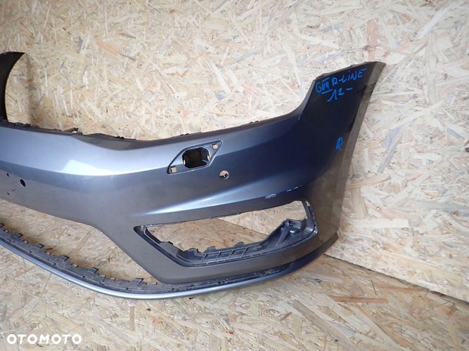 VW GOLF VII R-LINE 12- zderzak przedni przód - 2