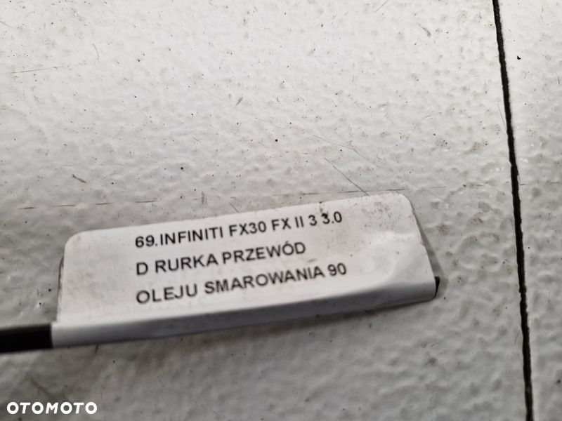 INFINITI FX30 FX II 3 3.0 D RURKA PRZEWÓD OLEJU SMAROWANIA - 5