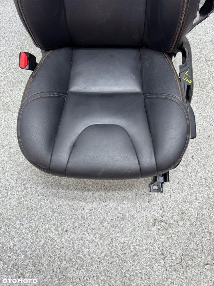 fotele kanapa siedzisko lewy przód volvo v40 ii 2012-2018r w-wa skóry lift - 1