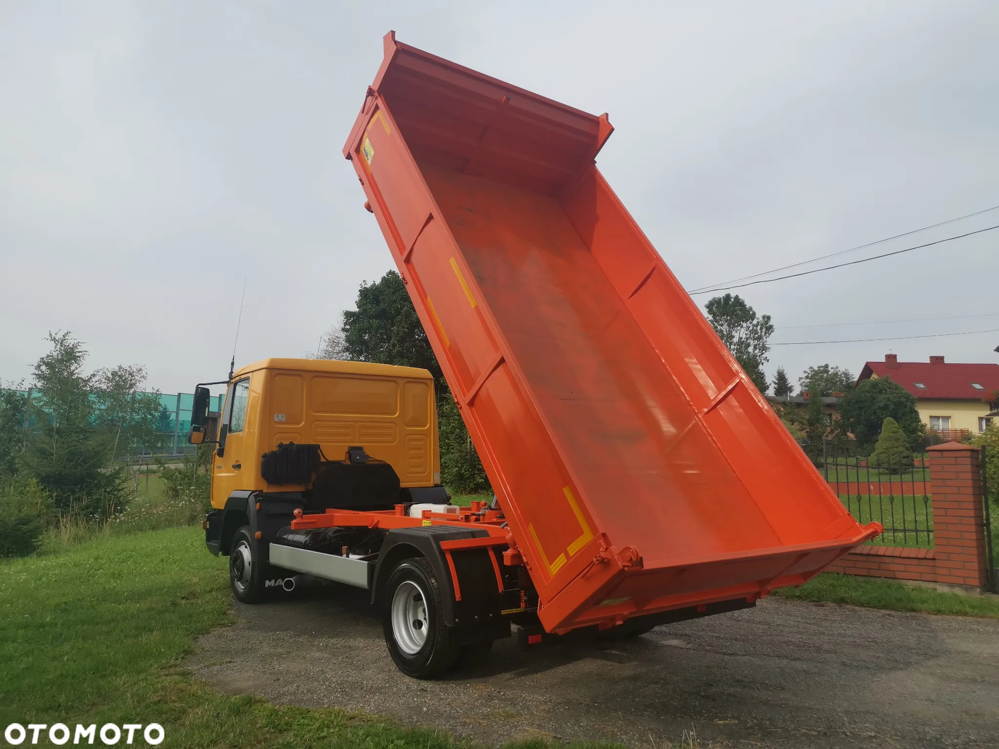 MAN LE 8.180 L2000 NOWA WYWROTKA WYWROT KIPER 3S! JAK NOWY! ZOBACZ! tgl - 7