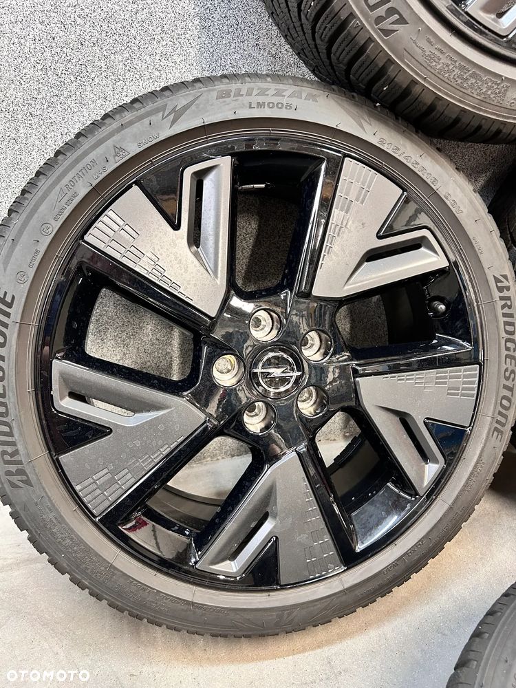 4 KOŁA ZIMOWE OPEL ASTRA L 18'' BRIDGESTONE 215/45/18  93V ,7,5J ET44  GM: 01021C 09 , 9850014180 - 3
