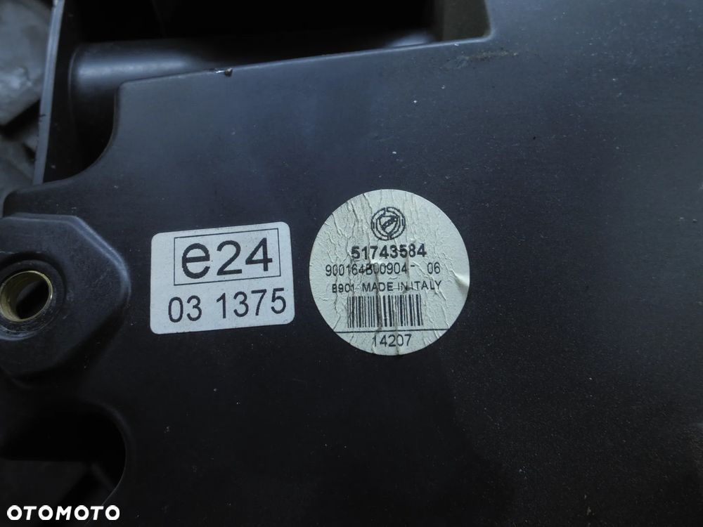FIAT CROMA II SUBWOOFER GŁOŚNIK NISKOTONOWY 51743584 BASOWY WTYCZKA INSTALACJA - 3