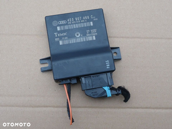 AUDI A8 D3 A6 C6 MODUŁ STEROWNIK GATEWAY 4E0907468C