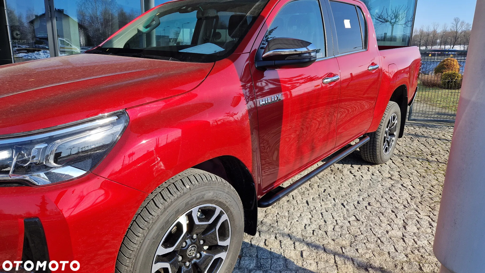 Toyota Hlux Progi boczne, orurowanie boczne - 8