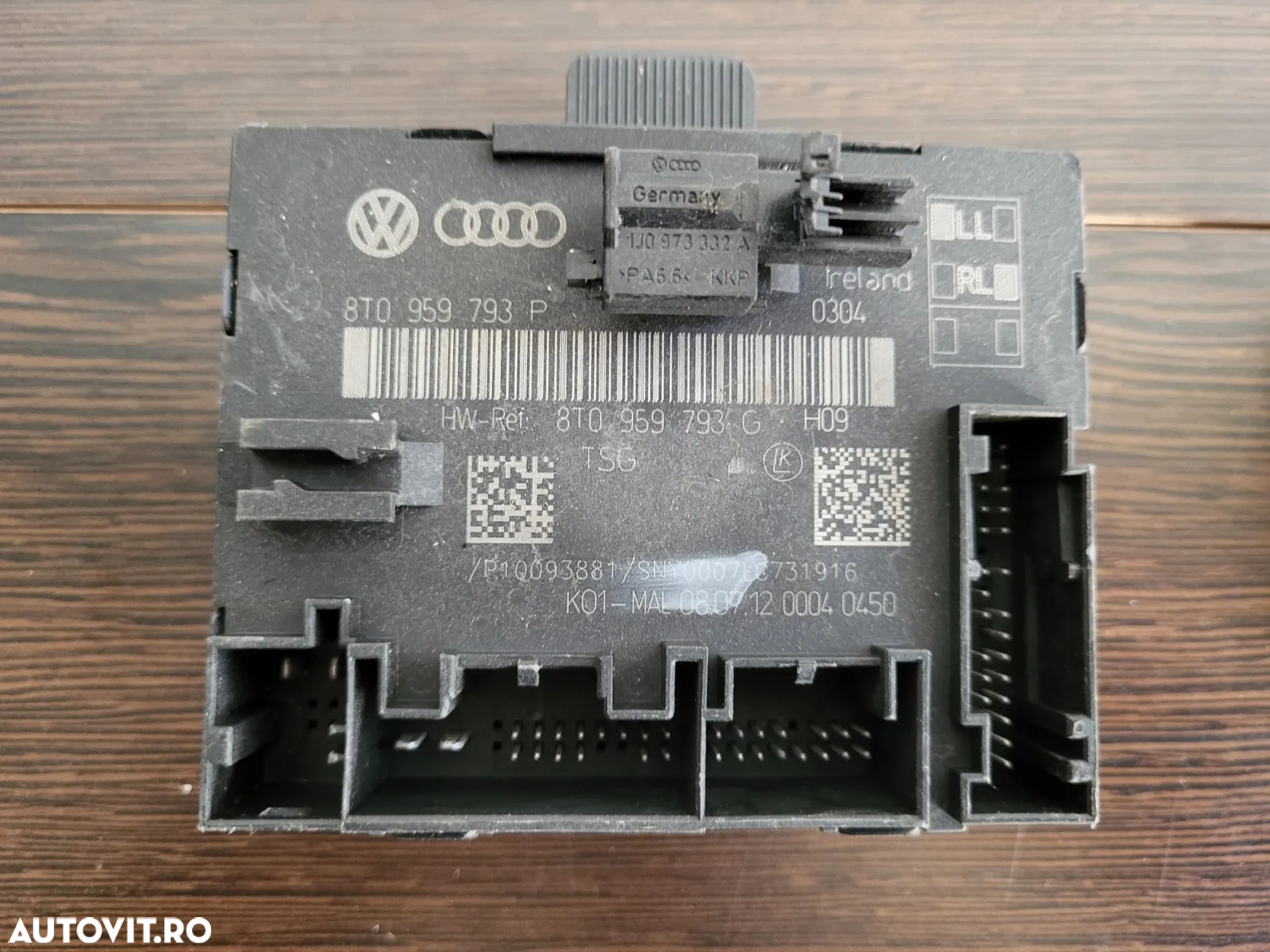 Modul Calculator Usa Audi A4 B8 A5 Q5 Cod 8T0959795H 8T0959793G - Dezmembrari Arad - 4