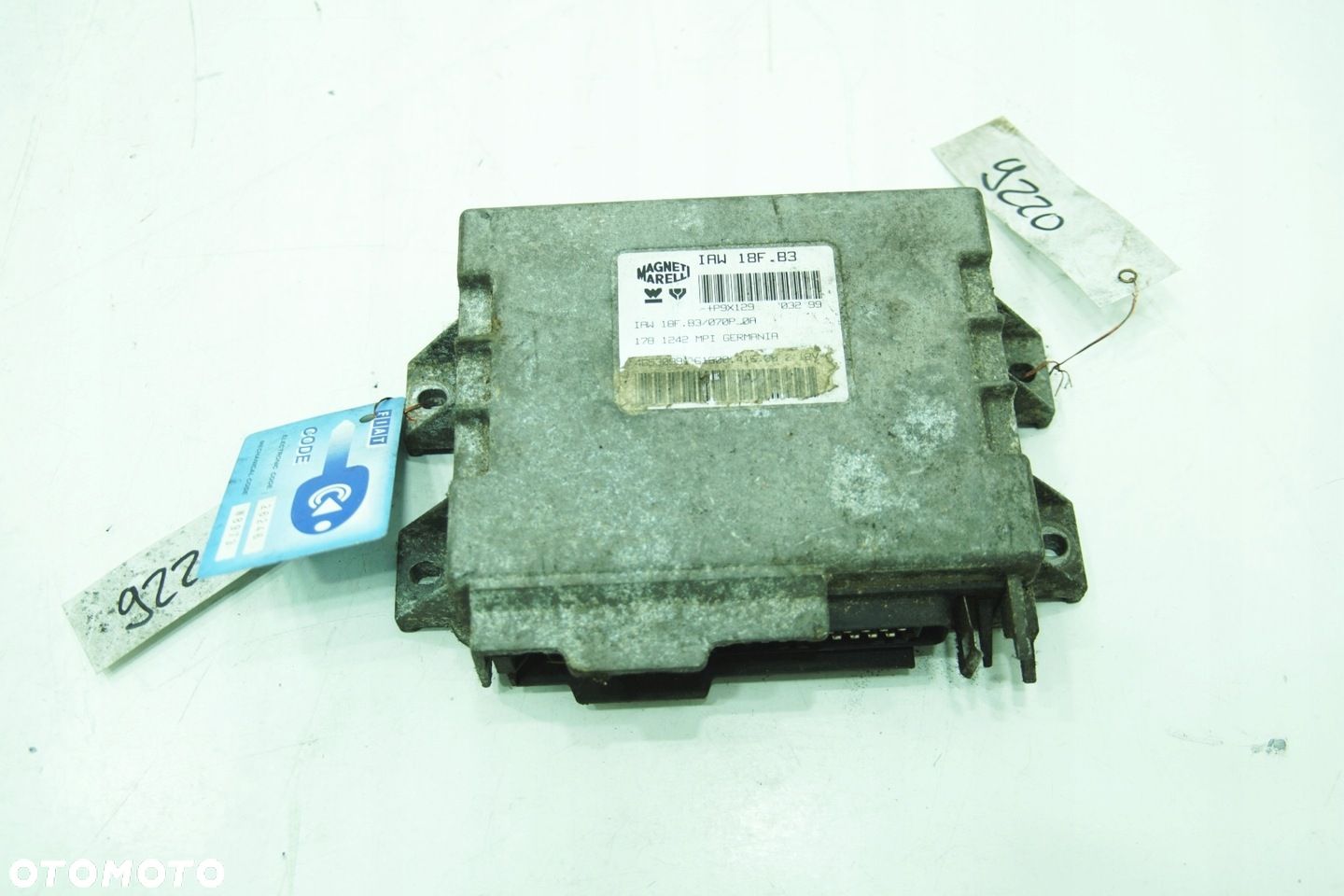 KOMPUTER STEROWNIK SILNIKA PALIO 1.2 46530991 IAW18F.B3 - 1