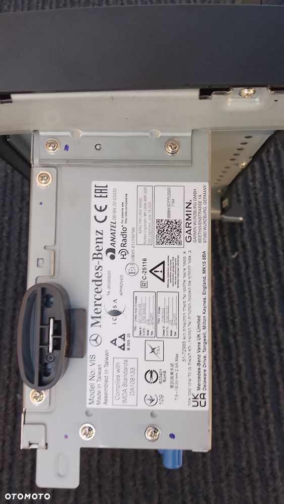 NAWIGACJA NAVI RADIO MERCEDES VITO W447 A4479009522 - 6