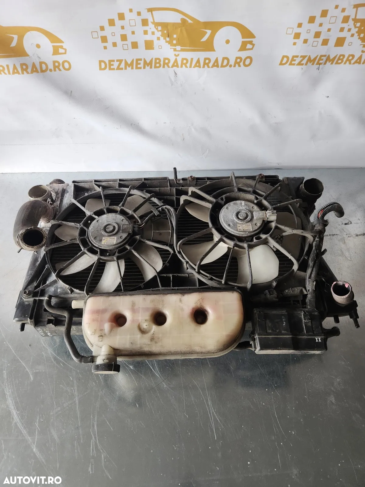 Grup Radiatoare Radiator Apa Clima Intercooler Toyota Avensis T25 Corolla Verso 2.2 Diesel An 2004- - 5