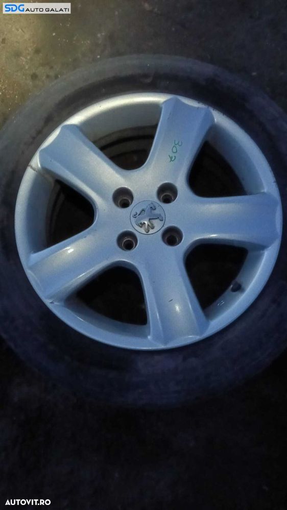 Janta Roata Aliaj 205 55 R16 Peugeot 307 2001 - 2008 [M9194] - 1