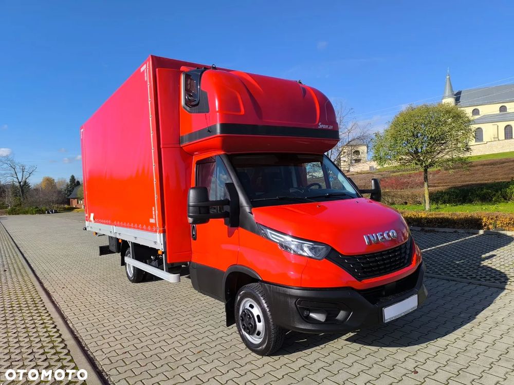 Iveco Daily 50C18 Plandeka, 12 Palet, Sypialnia, Firana+Drzwi z tyłu. - 3