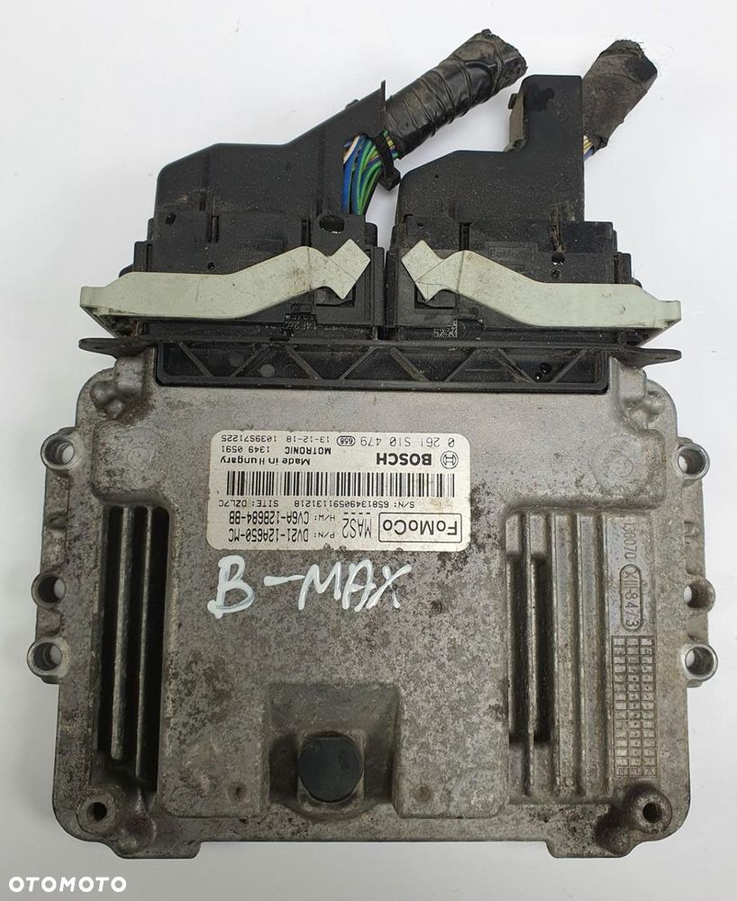 STEROWNIK KOMPUTER SILNIKA FORD B-MAX 1.0 DV21-12A650-MC 0261S10479 - 1