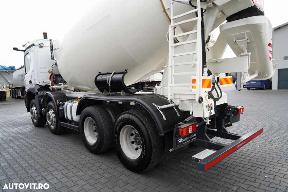 Mercedes-Benz AROCS 3240 / 9M3 BETONIERĂ / 8x4 / BETONIERĂ / AUTOMATĂ / CAMERĂ / JANTE DIN ALIAJ / - 11