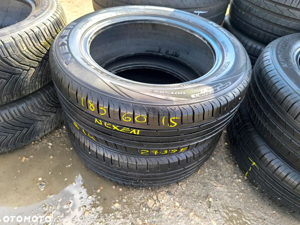 185/60R15 84H Opony Letnie Lato NEXEN N'BLUE HD HANKOOK KINERGY ECO KINERGYECO 6,5mm Legnica ALU-RAD 185/60 - 12