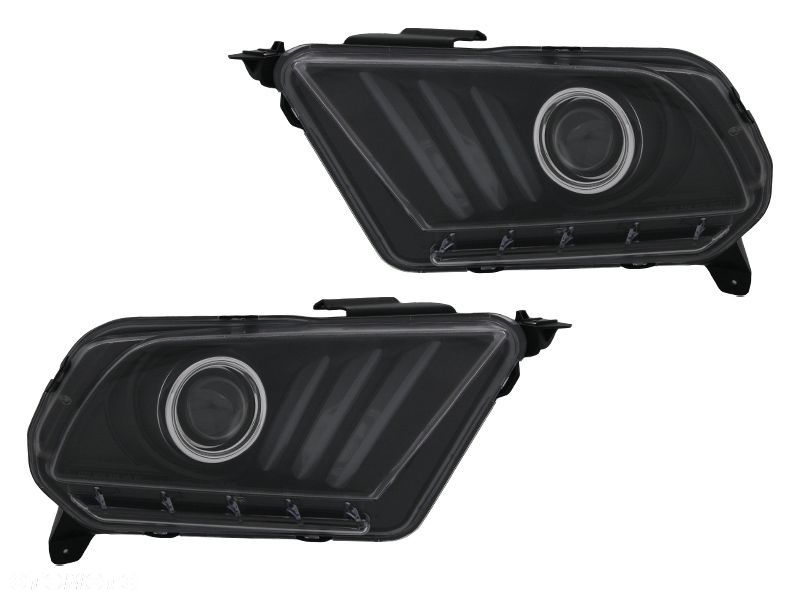 Reflektor Lampa Black Tuning FORD MUSTANG 2010-13 - 1