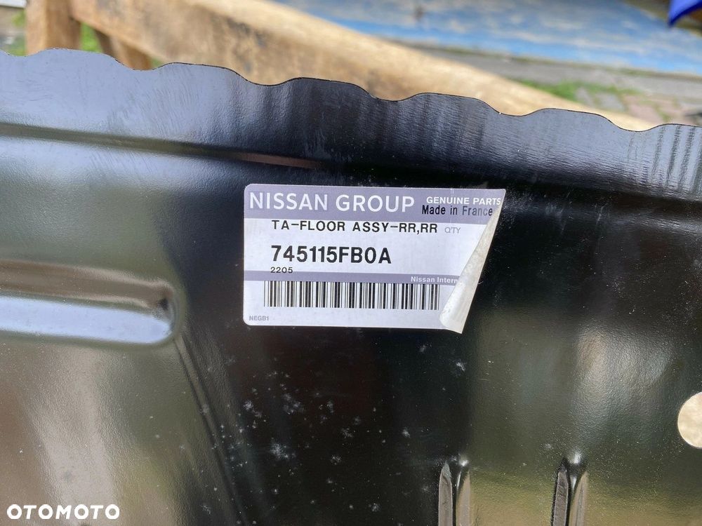 WANNA PODŁOGA PAS TYLNY NISSAN MICRA K14 745115FB0A NOWY ORYGINALNY - 4