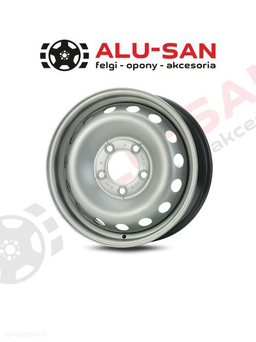Nowe felgi stalowe 16" RENAULT MASTER / VAN od 2010 5X130 Srebrny - 3