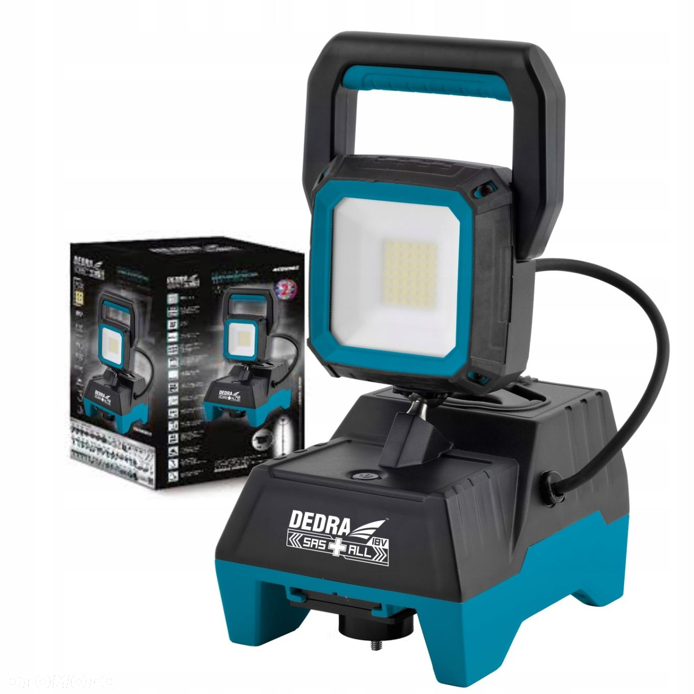 DEDRA LAMPA WARSZTATOWA DED6905 LED aku 18V 5Ah - 3