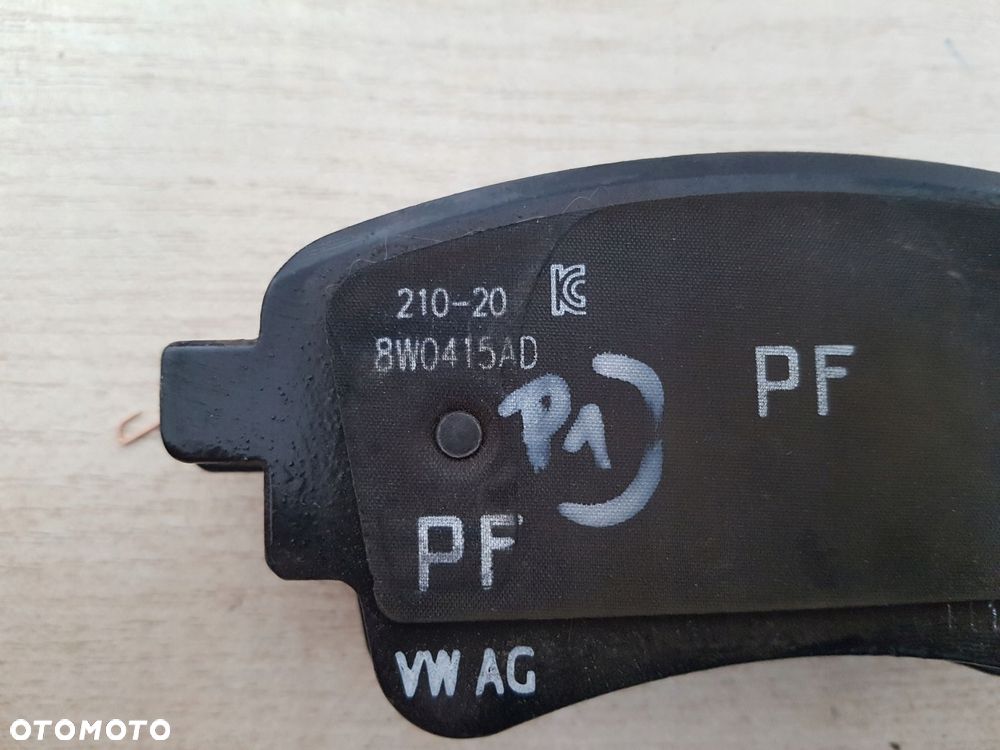audi oe klocki hamulcowe tył 8w0698451bg - 3