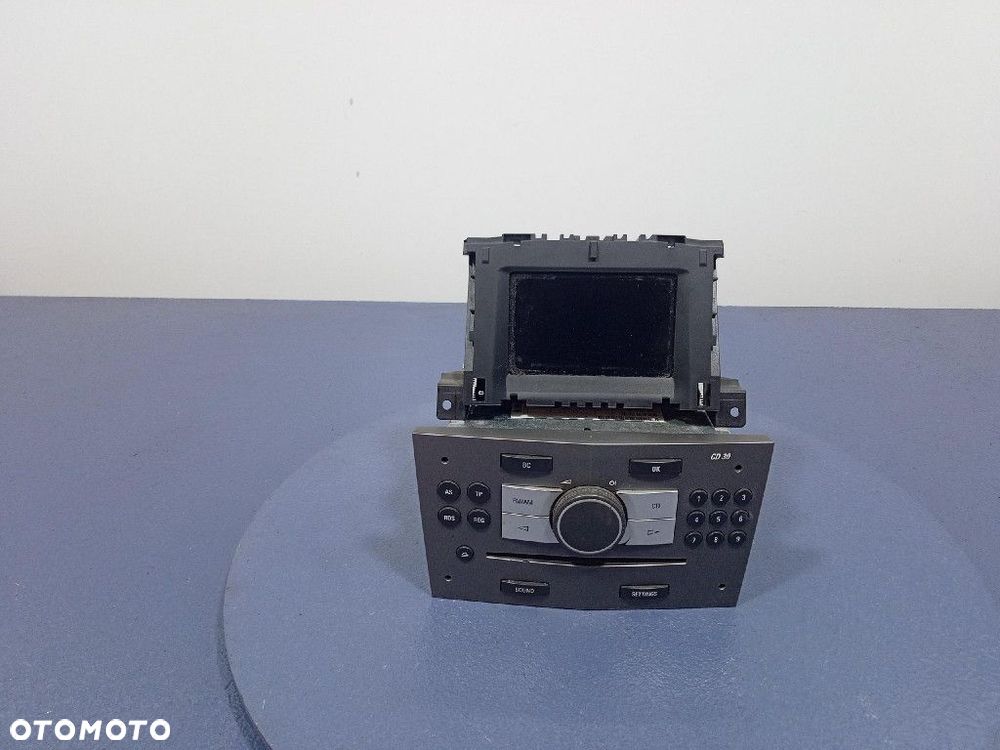 OPEL ASTRA H WYŚWIETLACZ RADIO CD 13204082 - 1