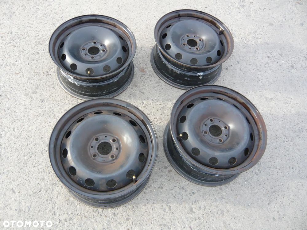 15” - Felgi Stalowe - 4x98 r15 cali - FIAT 500 , Fiorino , Citroen NEMO , Peugeot BIPPER , Ford Street KA , Bravo SC CC , Alfa Romeo , Lancia Ypsylon - ORYGINAŁ 15 cali + GWARANCJA - 5