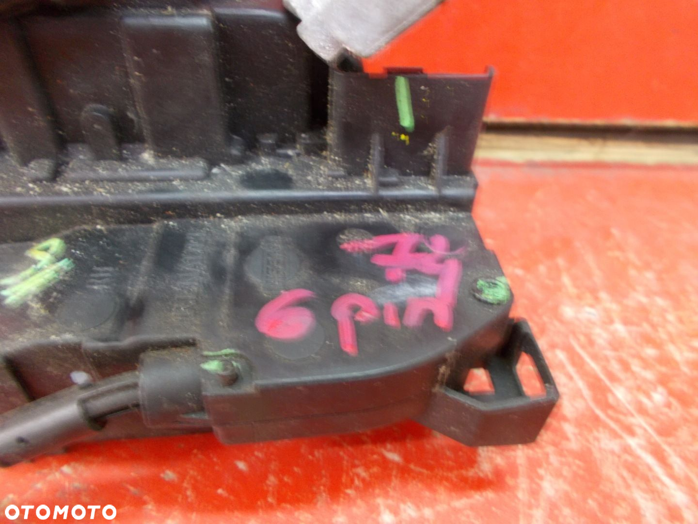 RENAULT MODUS 04-12 ZAMEK DRZWI PRAWY TYŁ TYLNY 6 PIN - 2