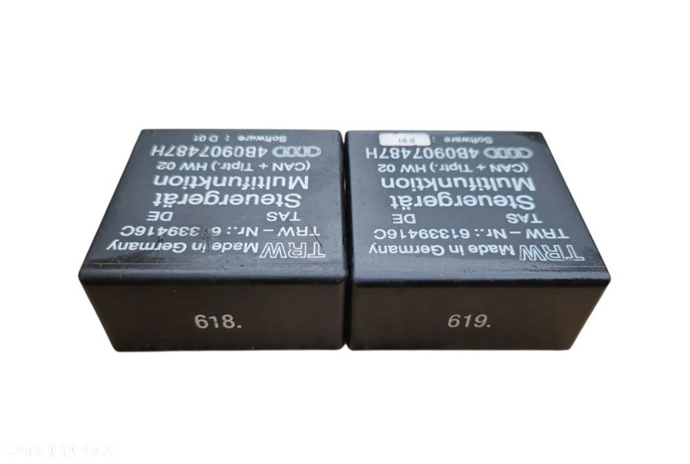 PRZEKAŹNIK SEAT AUDI SKODA VW 616 : 4B0907487F | 609 : 4B0907487E | 618 : 4B0907487H | 619 : 4B0907487H | 619 : 4B0907487J - 12