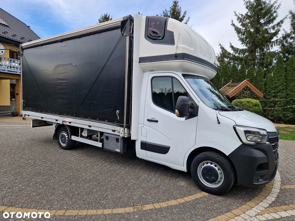 Renault MASTER 2.3 TWIN-CAB (łóżko z tyłu)/PLANDEKA-FIRANKA+10 EP+SALON POLSKA/PIERWSZY WŁAŚCICIEL+GOTOWY DO PRACY O K A Z J A - 2