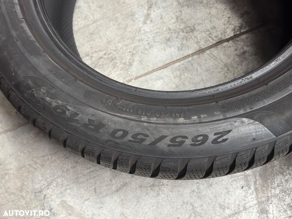 Vând 4 anvelope 265/50/19 Pirelli de iarnă cu runflat second - 6