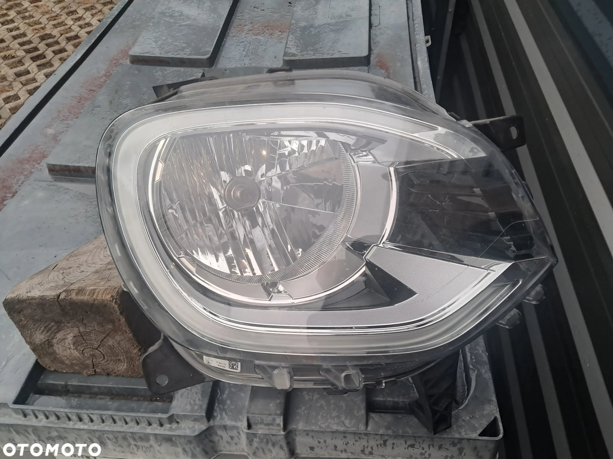 Zderzak przód Renault Twingo III 3 lift lampa prawa  pas przedni przodu okulary przód Grill Atrapa maska błotniki - 9