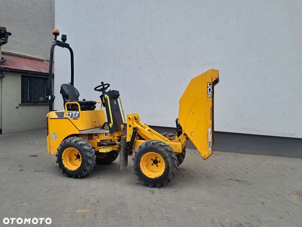 JCB 1T-2 Wozidło budowlane * Wysoki wysyp * 4x4 * hydrostat * Przegubowe * prod. Lipiec 2021 * 600 MTH*  silnik Perkins 3 cylindry 22KM *  szerokie opony 80% Terex HD1000 * Thwaites 1 ton * Ausa D85 AHA Wacker Neuson 1001 HIGH TIP Terenowe do wąskich przestrzeni 110cm całe w oryginale ładne zwinne 1 2 3 6 9 tony - 11