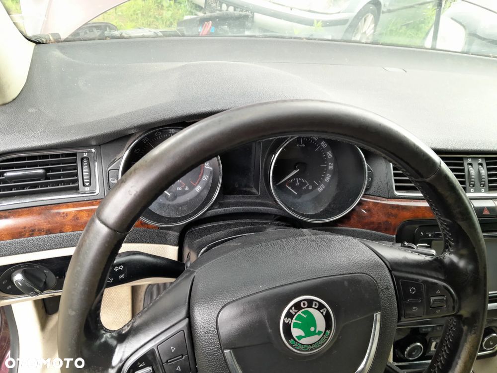 Kierownica skórzana multifunkcyjna SKODA Superb II 08-13r. - 7