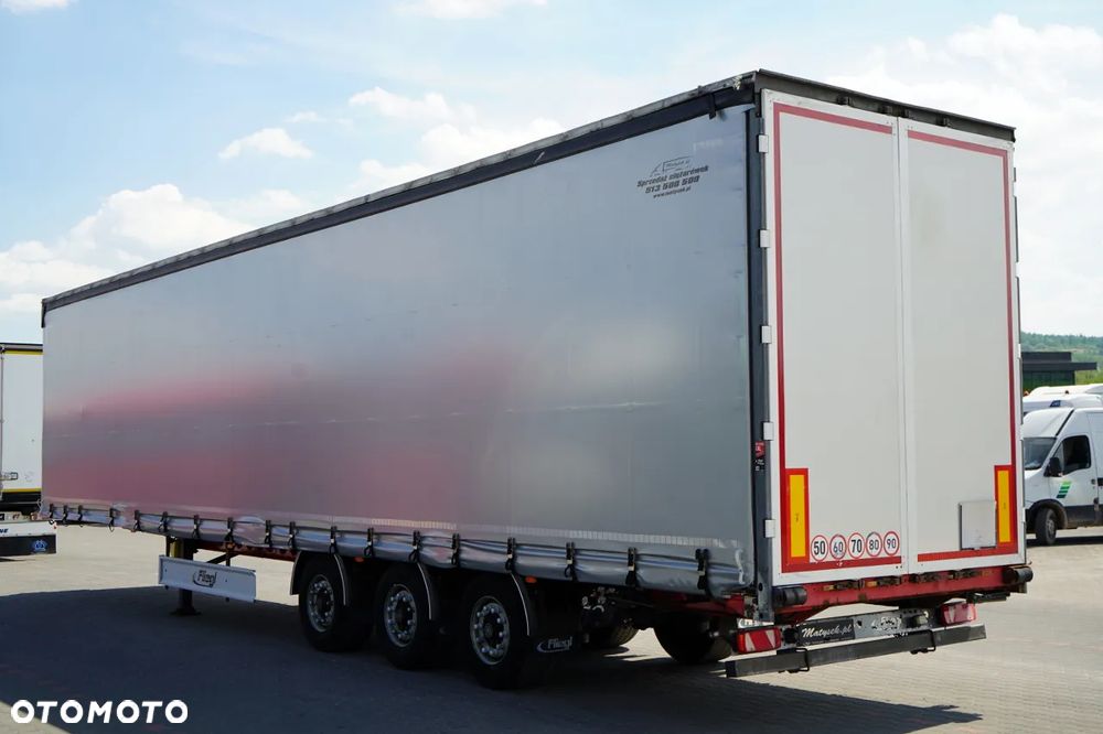 Fliegl FIRANKA MEGA / MULDA DO STALI - 7 M / DACH PODNOSZONY / LOW DECK - 6