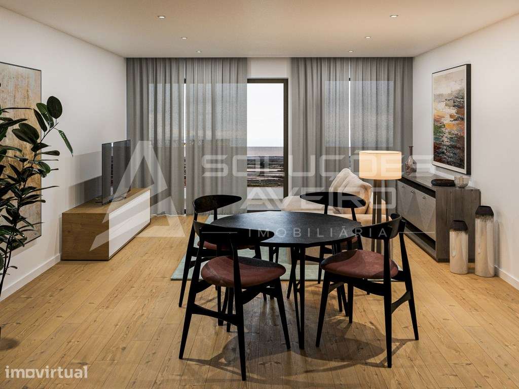 Apartamento T1 novo com excelentes acabamentos e vista Ria - Grande imagem: 2/10