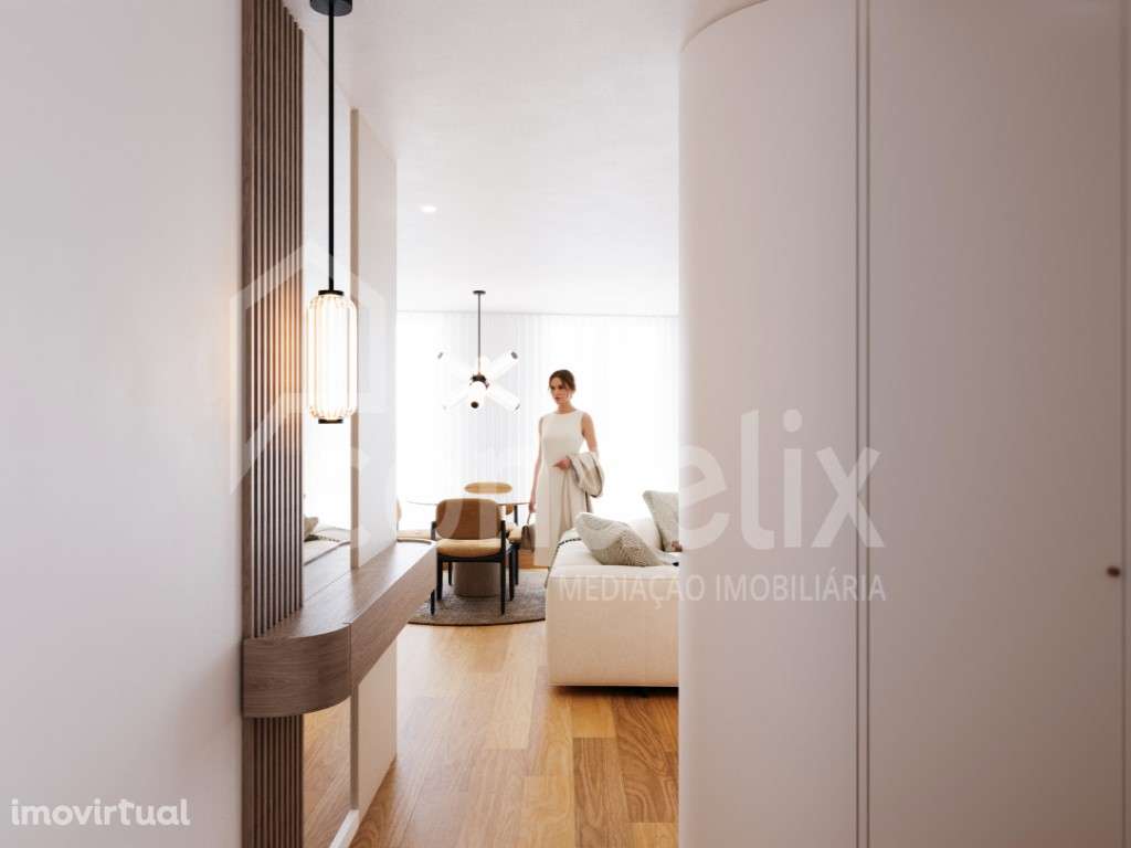 Apartamento T2 novo junto à linha do mar na Foz do Douro - Grande imagem: 4/31