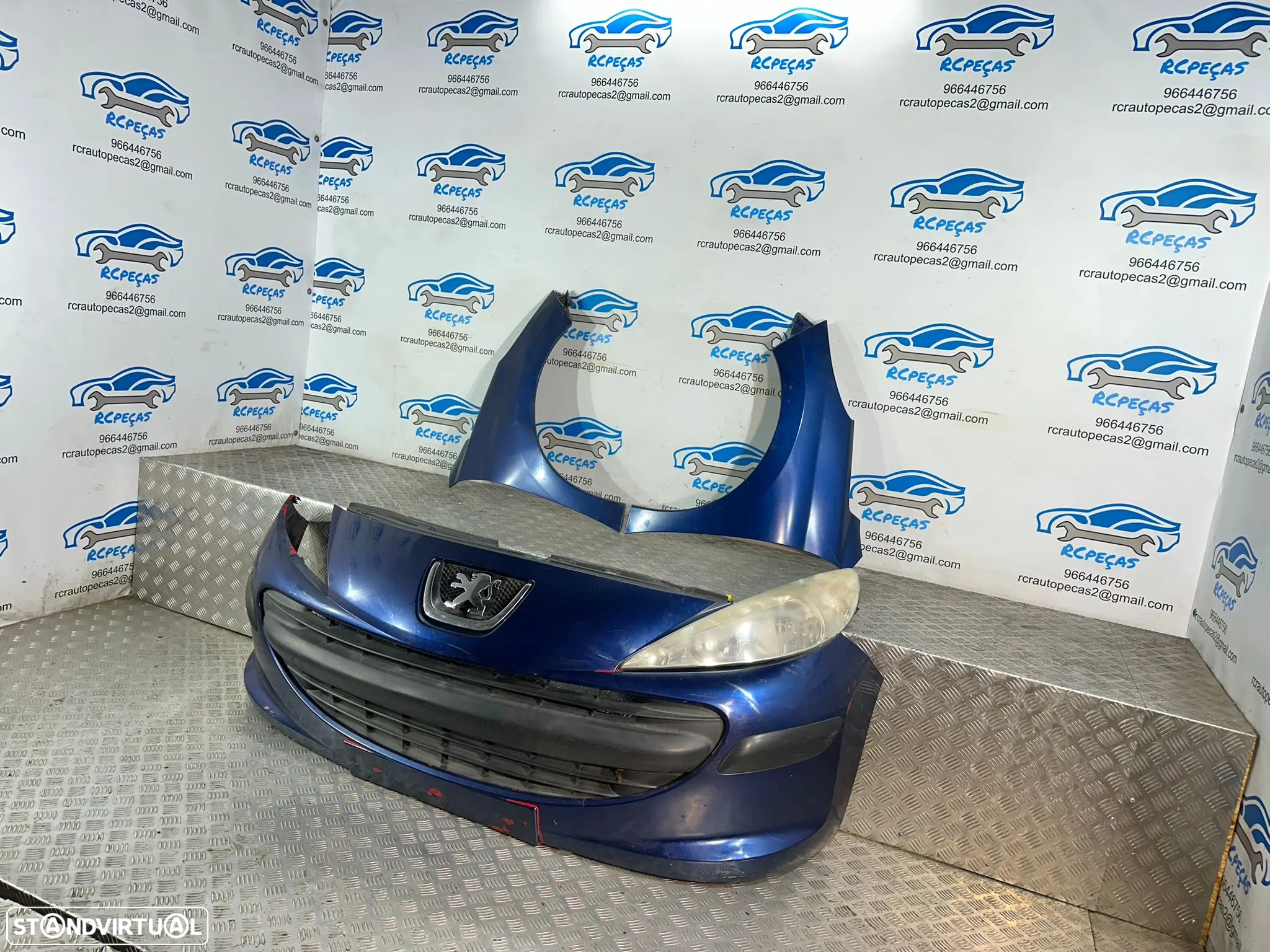 .Frente Completa Peugeot 207 1.4i Fase 1 2006 - 2014 - 4