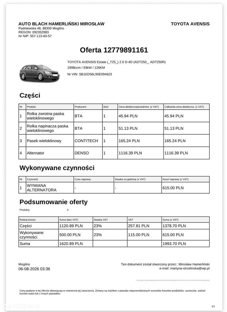 Toyota Avensis 2.0 D-4D - 16
