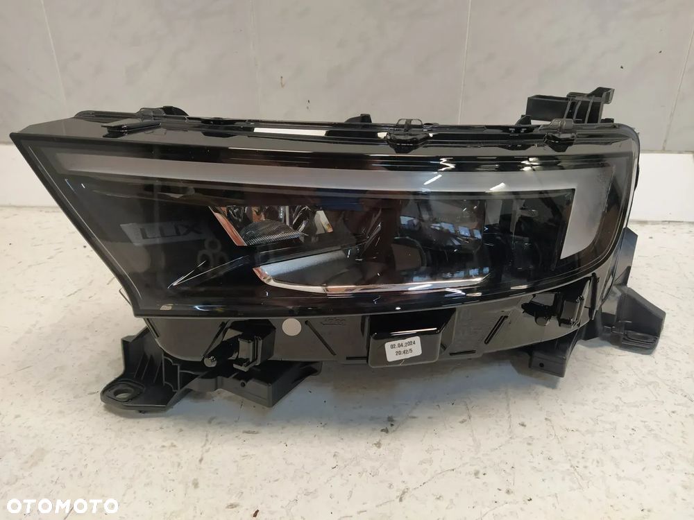 OPEL MOKKA B II 20- REFLEKTOR LAMPA LEWA PRZÓD PRZEDNIA LUX / ZWYKŁA UK ORYGINAŁ - 17