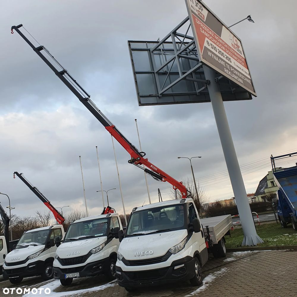 Iveco 35C16 HDS, żuraw, plandeka, wywrotka - 1