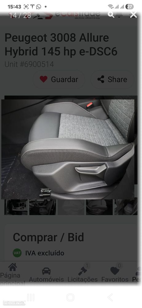 Peugeot 3008 1.2 Hybrid Allure e-DCS6 - 12