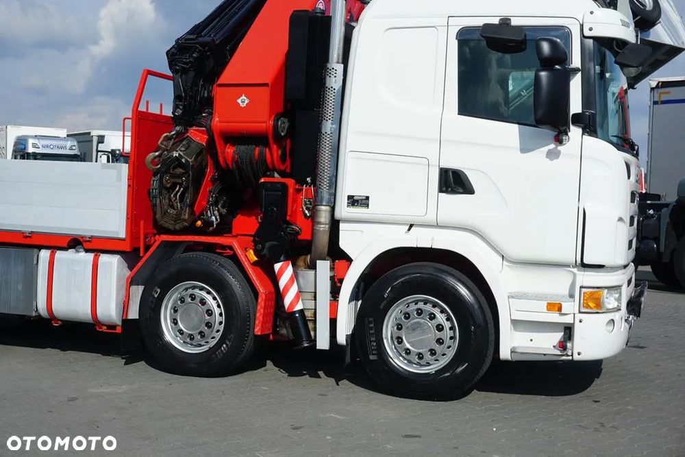 Scania G 480 / 8 X 2 / SKRZYNIOWY + HDS / HMF THOR - O K6 + JIB FJ 2000 K6 / WYSIĘG 33,5 M - 40
