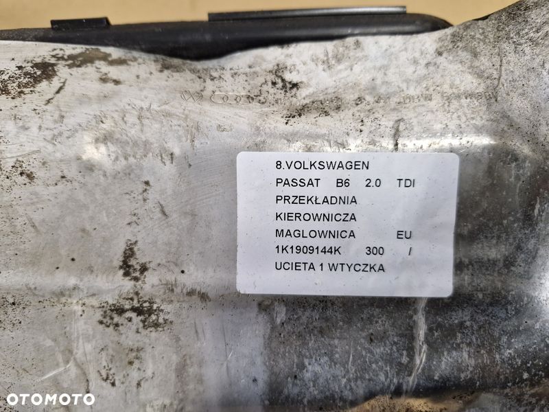 VOLKSWAGEN PASSAT B6 2.0 TDI PRZEKŁADNIA KIEROWNICZA MAGLOWNICA EU 1K1909144K - 4