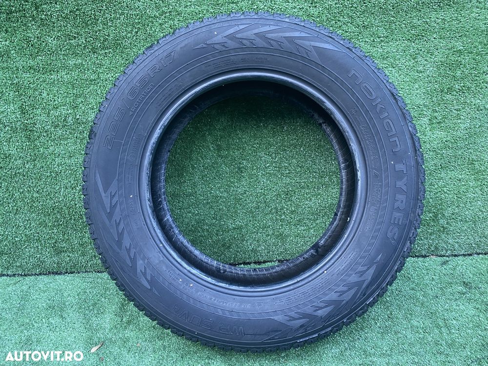 Set 4 anvelope iarna Nokian WR SUV 4 225 65 R17 106H Dot 2821 5,4mm - 2