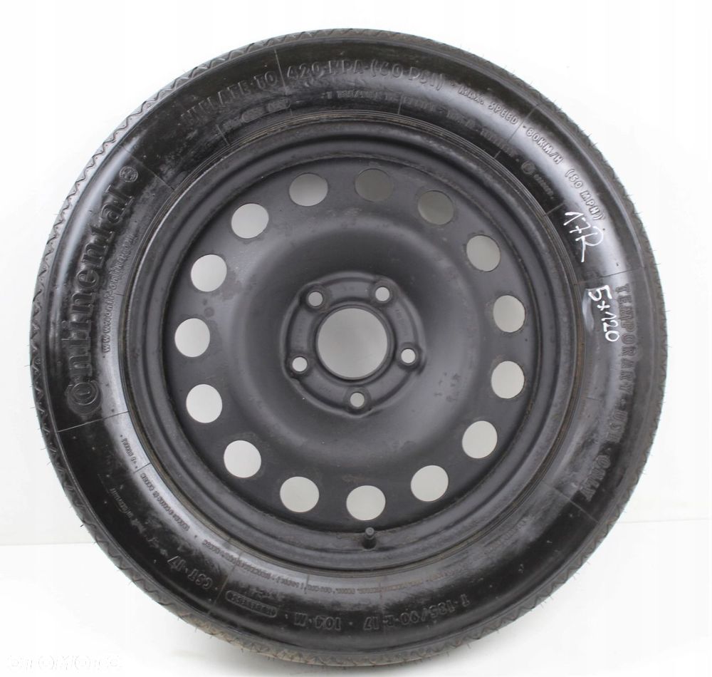 KOŁO DOJAZDOWE ZAPASOWE 17' 135/90R17 CONTINENTAL - 1