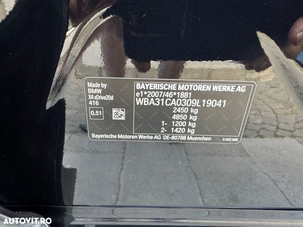 BMW X4 xDrive20d Aut. M Sport Edition - 23