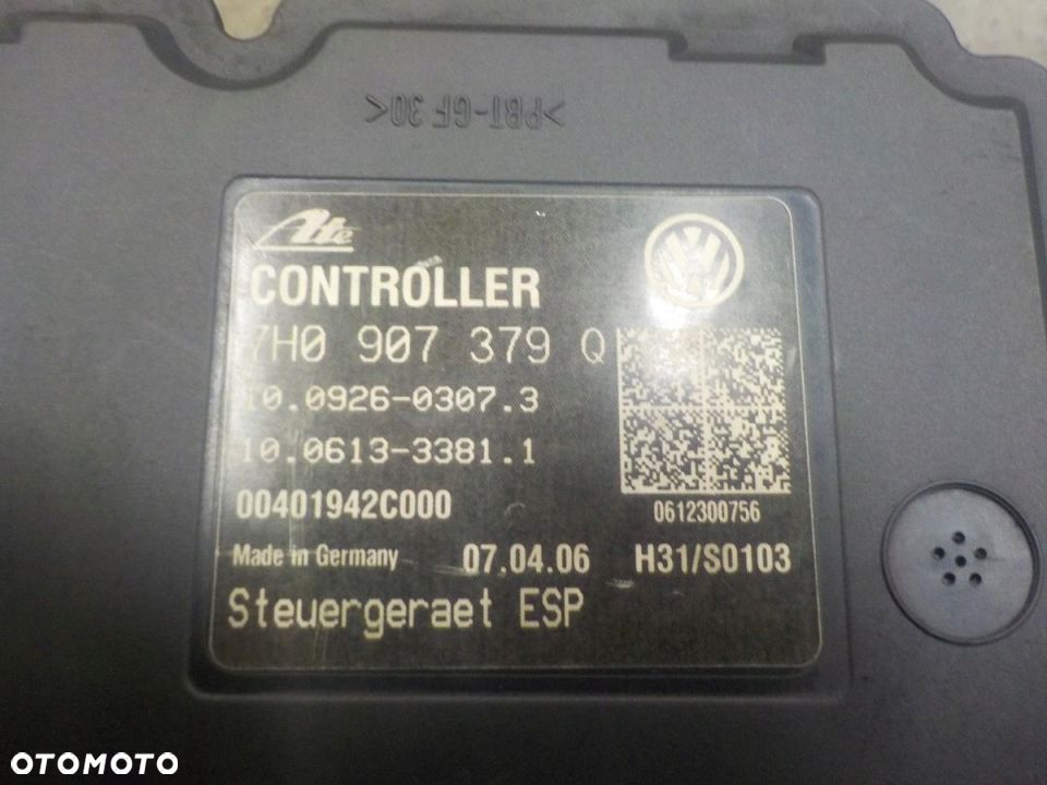 VW T5 03- MODUŁ POMPA ABS 7H0614517 7H0907379Q - 3