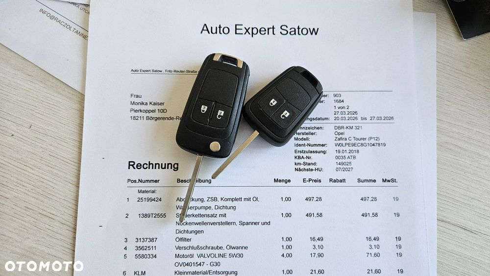 Opel Zafira 1.4 Turbo (ecoFLEX) Start/Stop Edition - 37