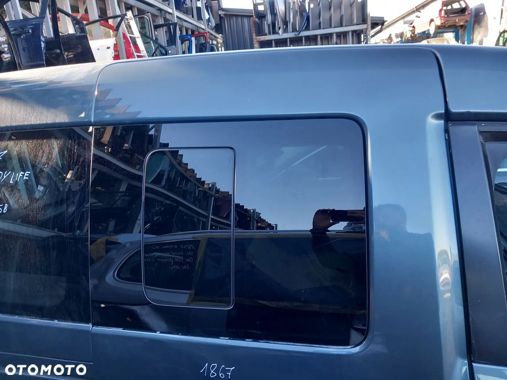 VW CADDY DRZWI PRAWE BOCZNE PRZESÓWNE KOLOR: LD7U - 2